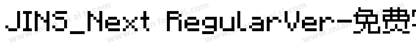 JINS_Next RegularVer字体转换